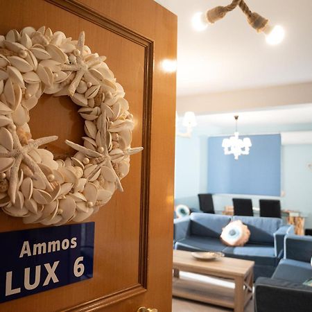 Ammos Lux Apartments Agía Triás Ngoại thất bức ảnh