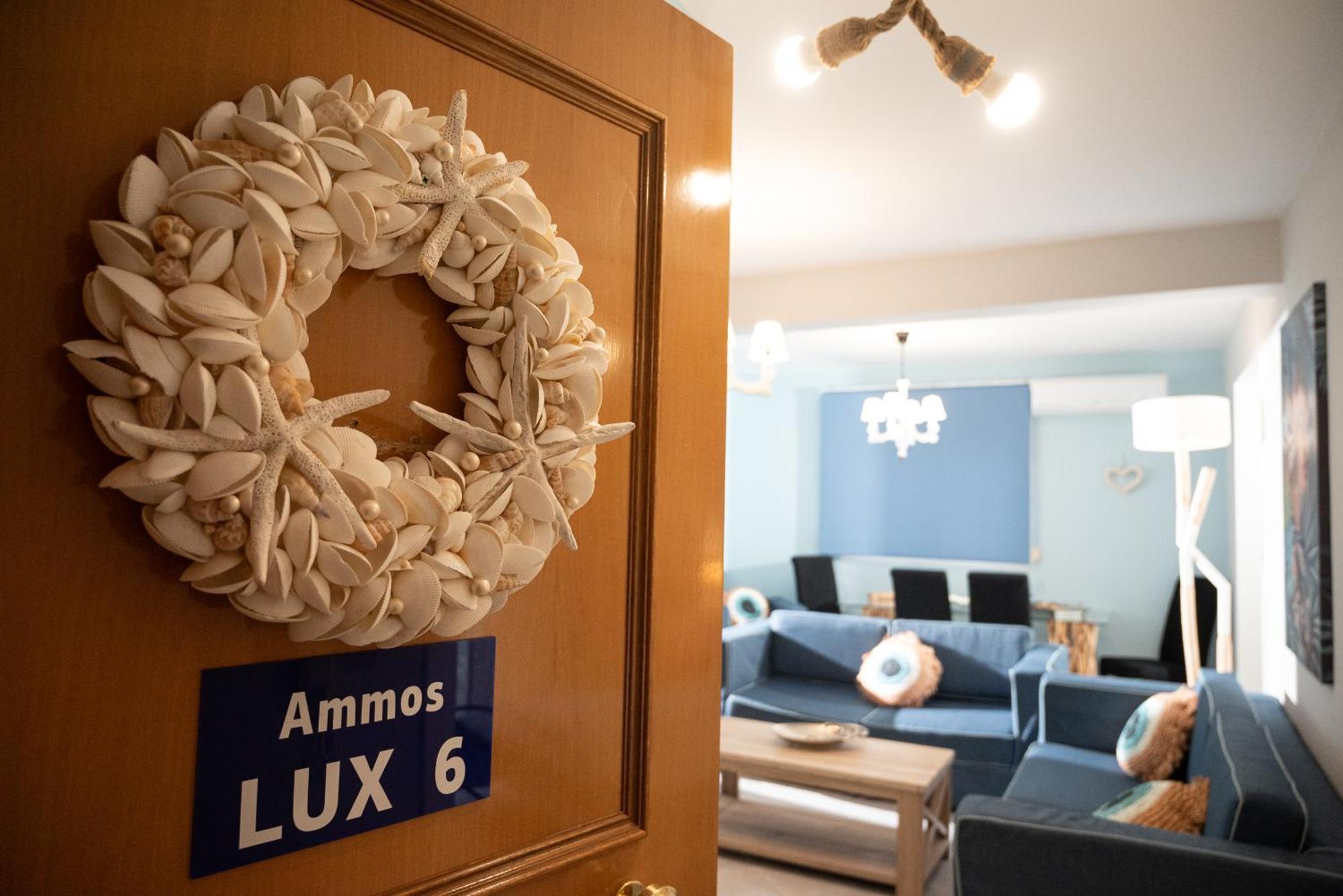 Ammos Lux Apartments Agía Triás Ngoại thất bức ảnh