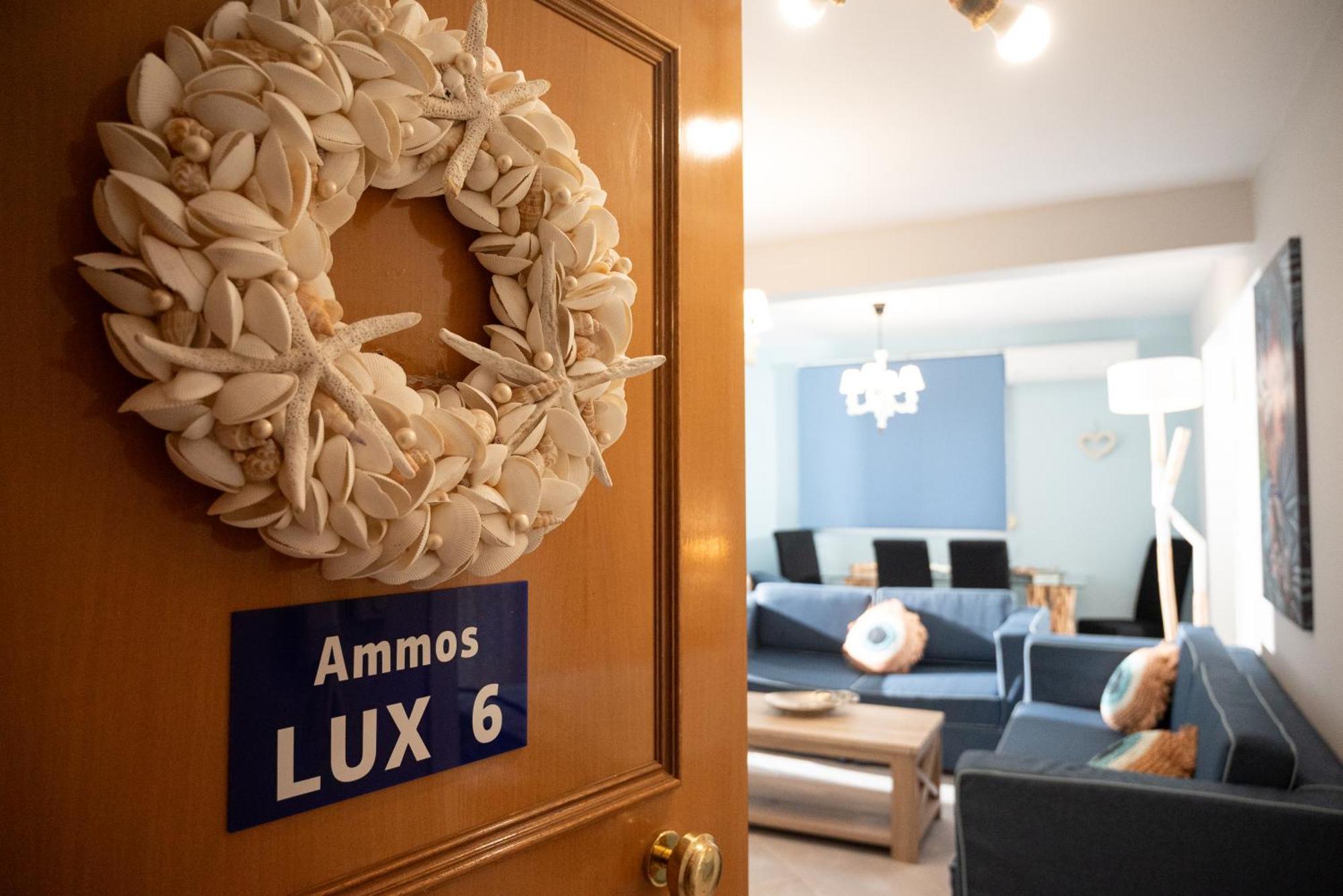 Ammos Lux Apartments Agía Triás Ngoại thất bức ảnh